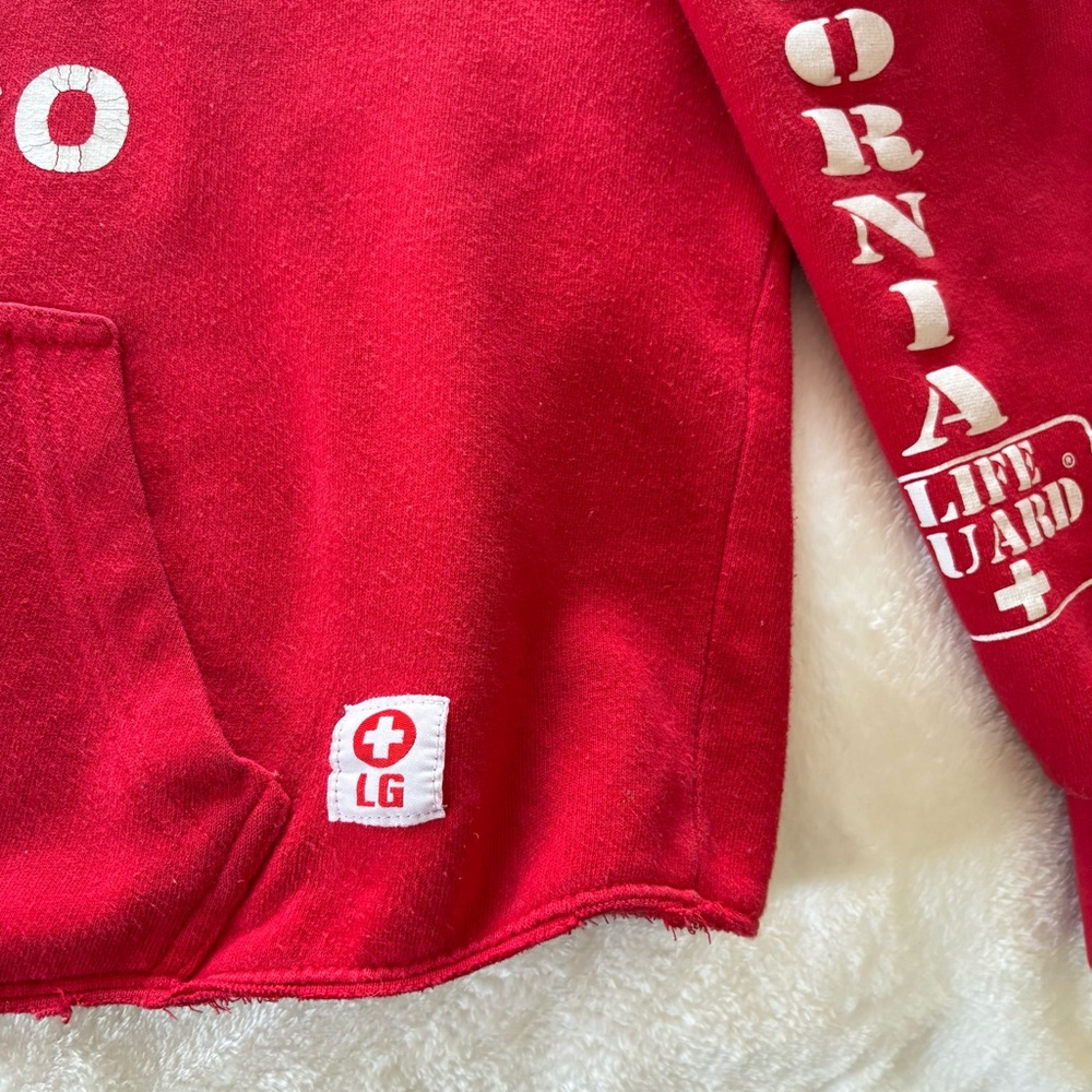 Popularity Products Official Lifeguard San Diego Hoodie Sweatshirt Unisex L Crop - Picture 12 of 12